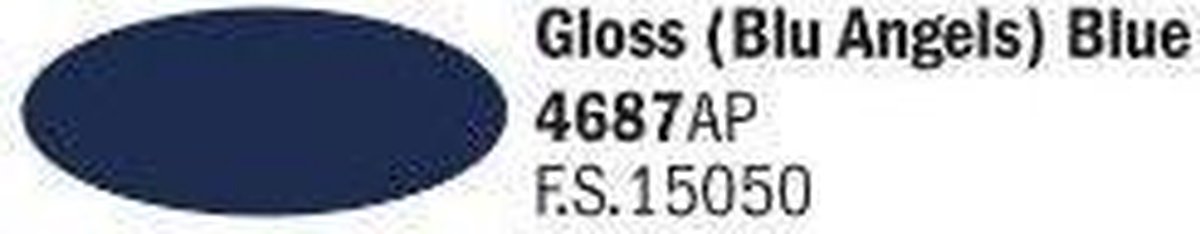 Italeri Gloss(Blu Angels) Blue (Ita4687ap) modelbouwsets hobbybouwspeelgoed voor kinderen modelverf en accessoires