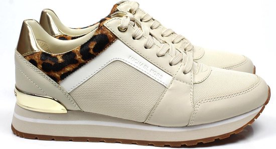 Michael Kors Billie Trainer sneaker - beige / combi, ,38.5 / 5.5 | bol.com