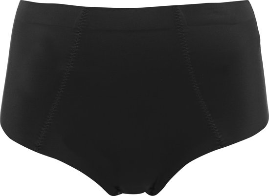 Hunkemöller Onderbroek Shapewear Scuba hoge taille onderbroek - zwart - Maat M
