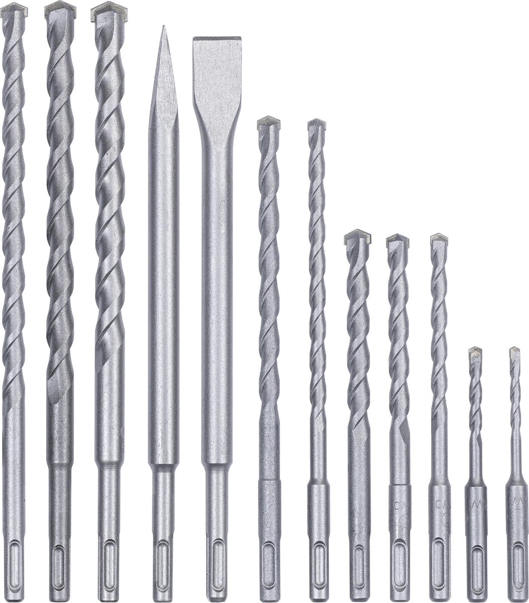 Set van 12 EINHELL boren voor hamerboor - SDS Plus - 49240295