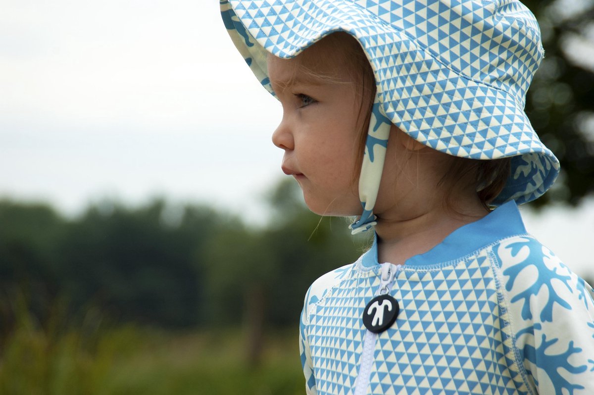 Ducksday - UV Zonnehoedje voor kinderen - UV - werend - UPF 50+ - unisex - Ace - 2 jaar — afbeelding 6