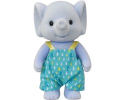 foto van Sylvanian Families 5376 familie olifant- fluweelzachte speelfiguren voor poppenhuis