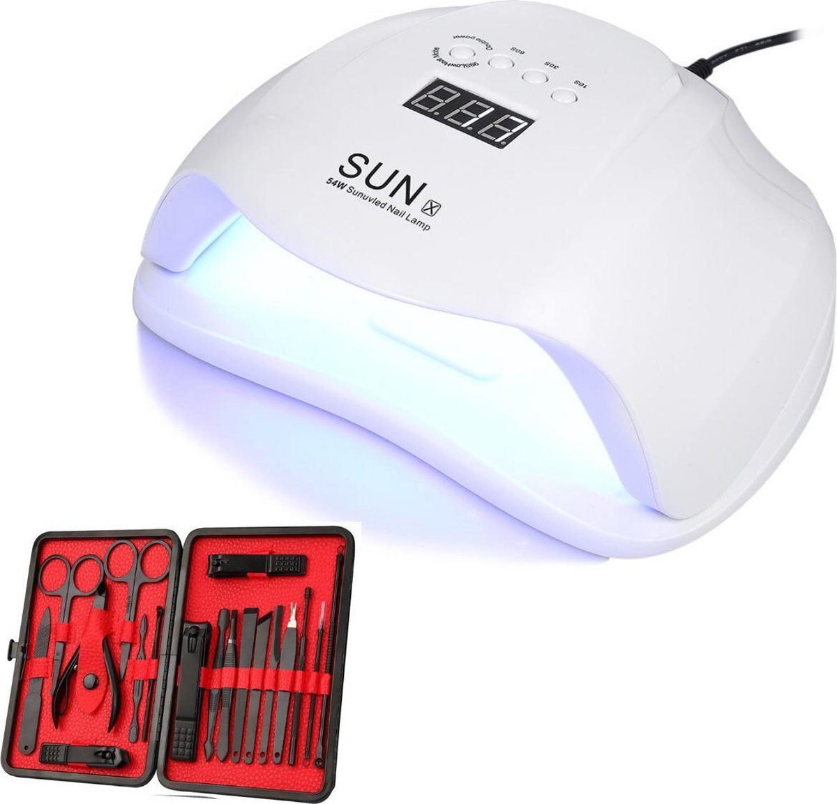 Nageldroger voor Gel nagels 48W Professionele LED UV Lamp