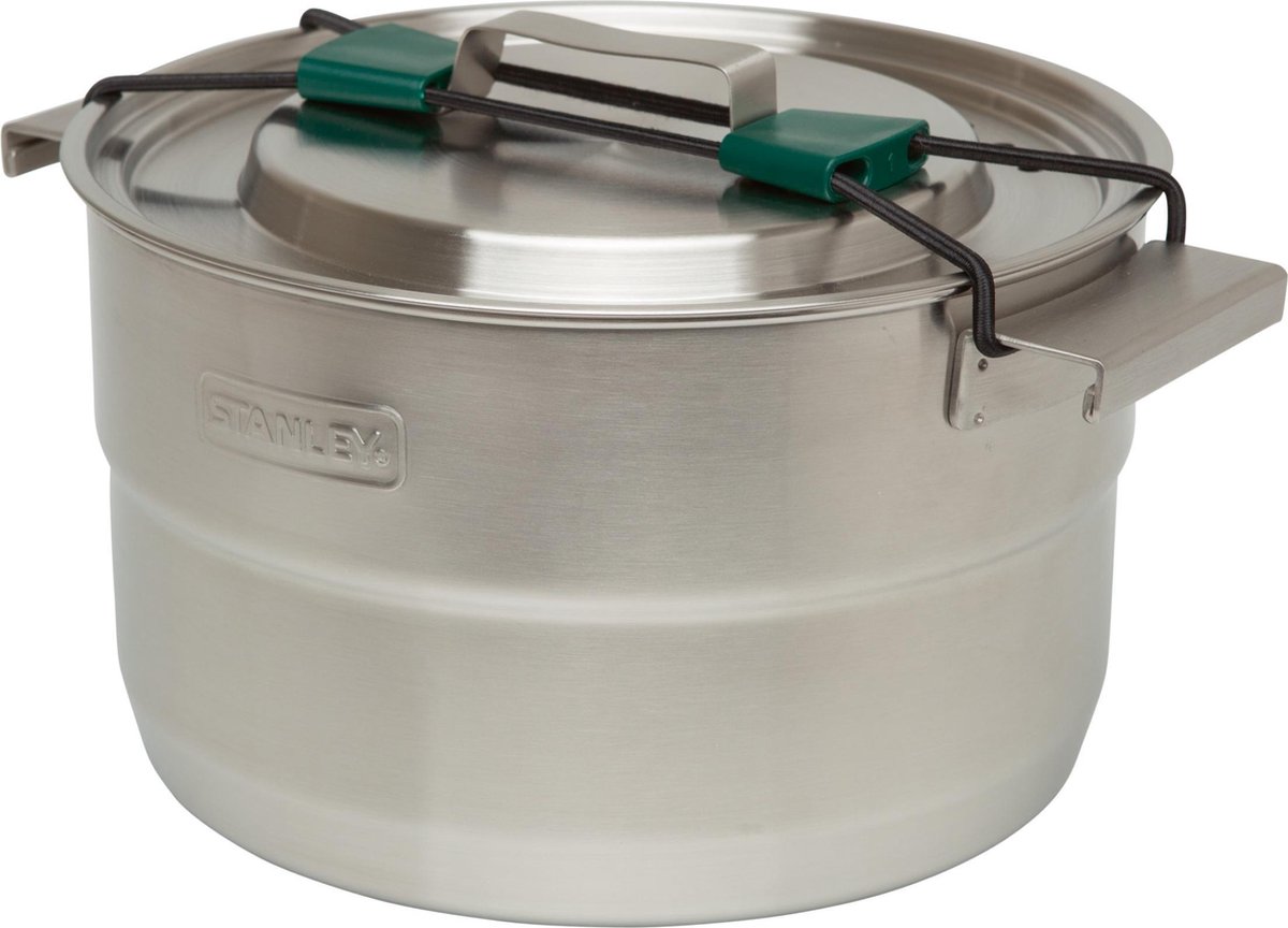 Stanley The Full Kitchen Base Camp Cook Set 3,5L - Campingkookset - Stainless Steel