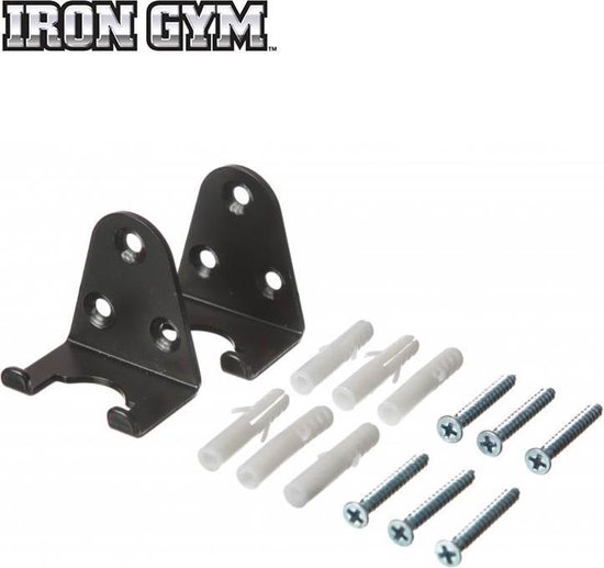 Iron Gym Total Workout Safety Brackets set van 2 Bevestigingsbeugels bol