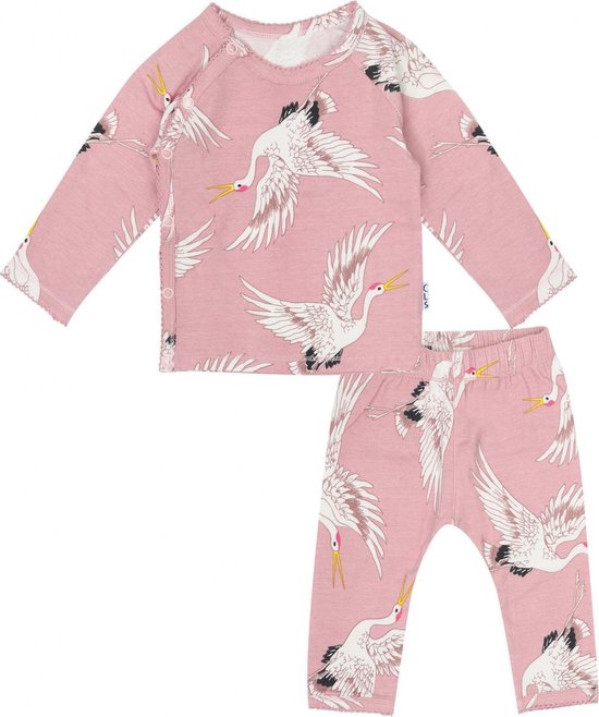 Claesen's baby pyjama meisje Crane Birds 80-86 | bol.com