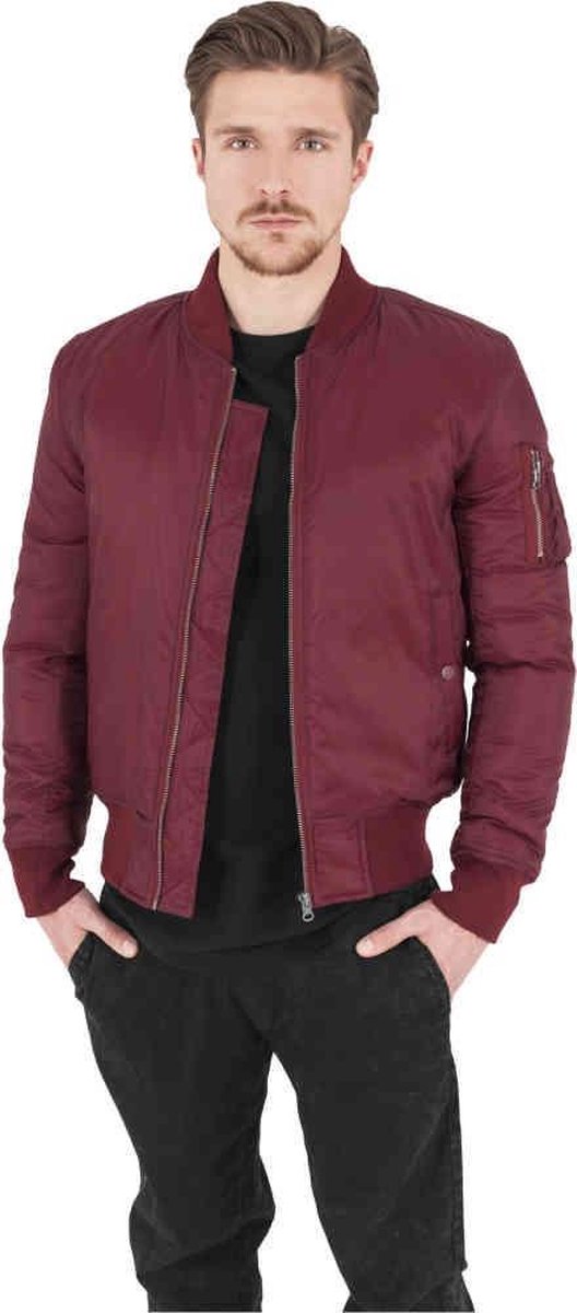 Urban Classics Basic Bomber jacket S Oranje