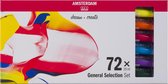 Amsterdam Standard Series Acrylics Algemene selectie Set 72 × 20 ml