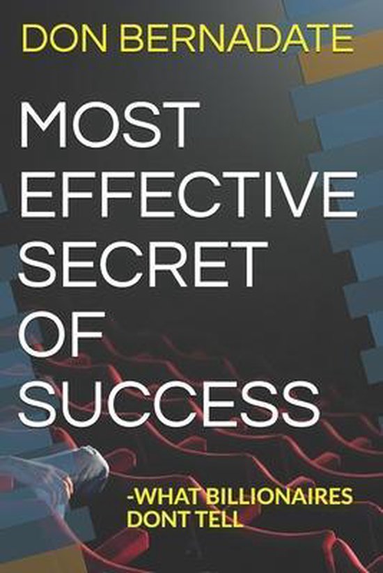 Most Effective Secret of Success - cover