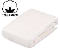 Molton Hoeslaken | Matrasbeschermer | Extra Dik | 100% Puur Katoen | Fris & Koel Slapen | Ventilerend & Absorberend | Litsjumeaux | 180x220 cm