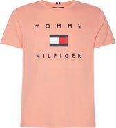 Tommy Hilfiger T-shirt - Mannen - roze/navy/rood