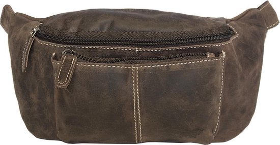 STILORD Eliah Leren Heuptasje - Vintage Lederen Riemtas Voor Heren En Dames