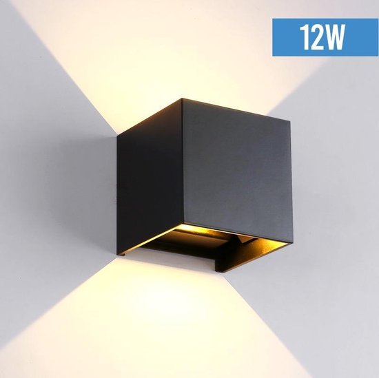 vochtigheid Geit Ontdooien, ontdooien, vorst ontdooien BIZZ Light ® LED-wandlamp - voor binnen en buiten - warm wit | bol.com