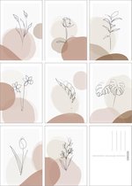 Fabrikten Ansichtkaarten - Set - Terra - 8 stuks - A6