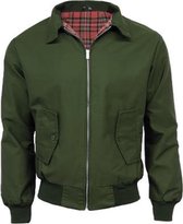 Harrington Jas - Donker Groene Jas - Heren Jassen zomer - Maat XXL