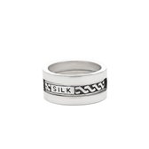 SILK Jewellery - Zilveren Ring - Brahma - 631.16 - Maat 16