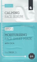 2x gezichtsmasker Calming Face Serum 2 steps