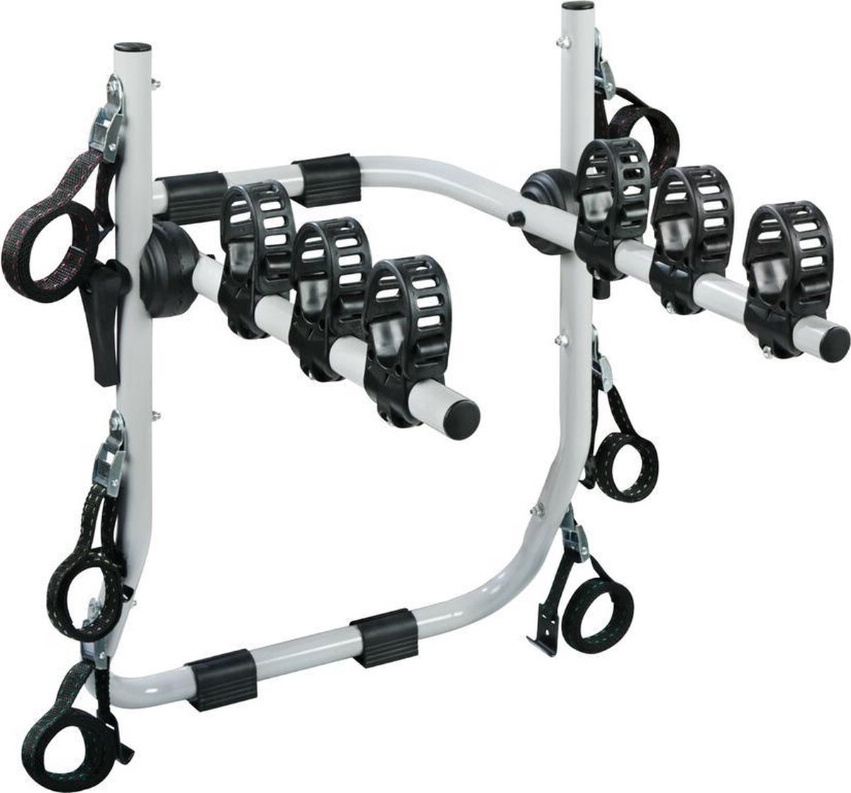 Follow-Me T3, fietsenrek achter-Fietsdrager-3 fietsen max 45kg- Achterklep- elektrische fiets