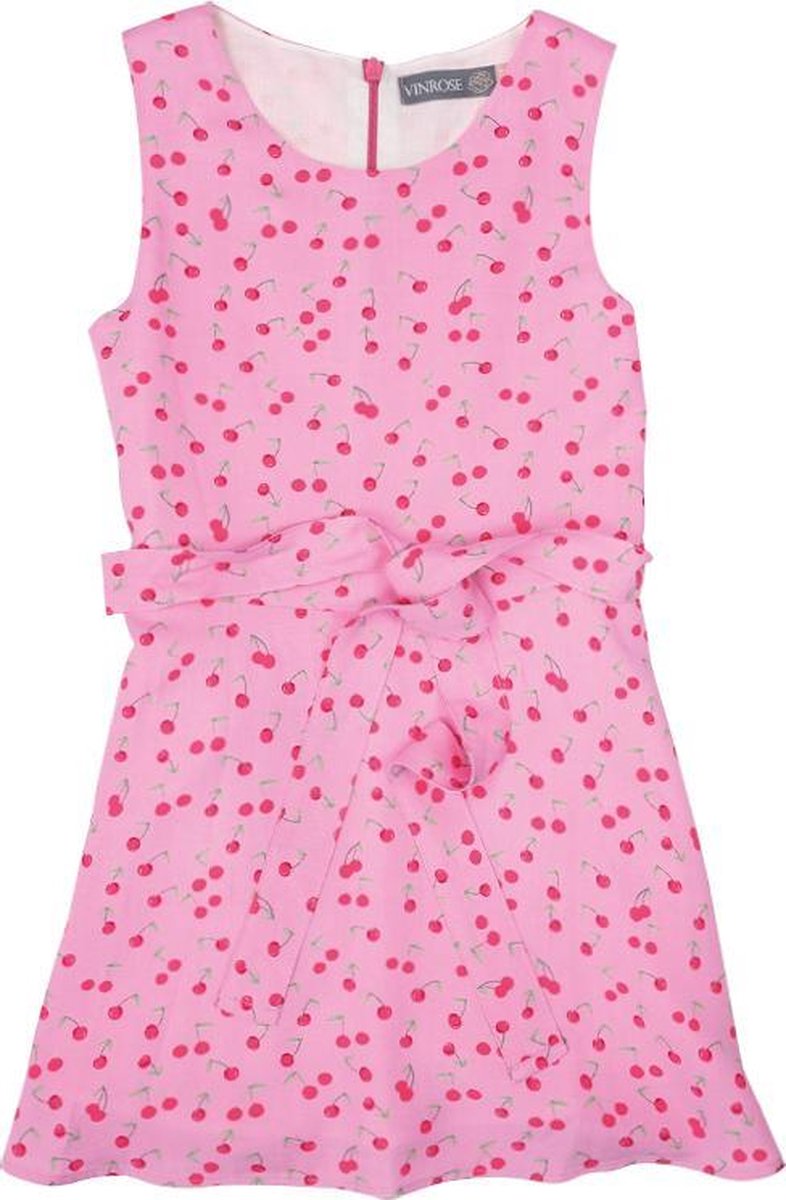 Vinrose - Zomer 20 - Jurk - GS20DR007 - Cherry Pattern - 86/92