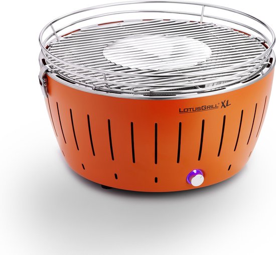 LotusGrill XL Hybrid Tafelbarbecue - �5mm - Oranje van Lotus. — afbeelding 3