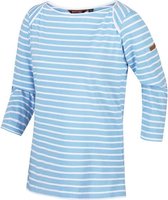 Regatta Polina Top Women, blauw/wit Maat UK 20 / DE 46