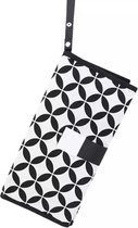 Popjes & Zo Luieretui monochrome baby zwart pied de poule