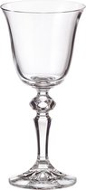 Crystalite Bohemia Witte Wijnglazen Falco - Kristal - 130ml - 6 stuks