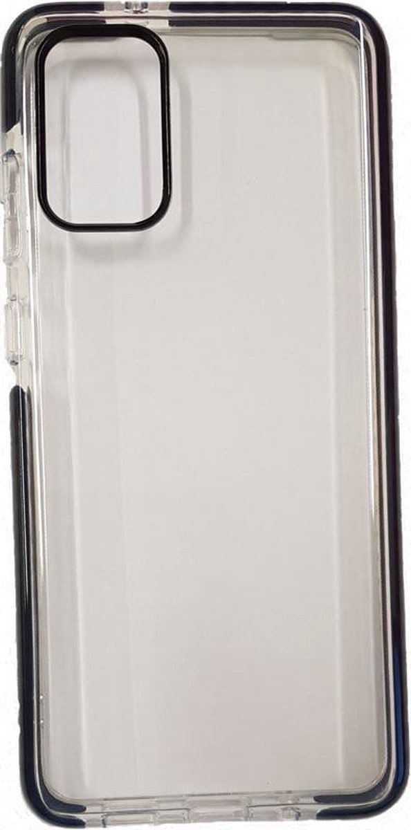 GSM-Basix TPU Back Cover voor Apple iPhone X/XS Transparant Zwarte Rand