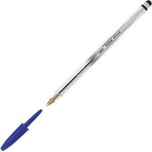 BIC® Balpen/Stylus Cristal 0,4 mm, blauw (doos 12 stuks)