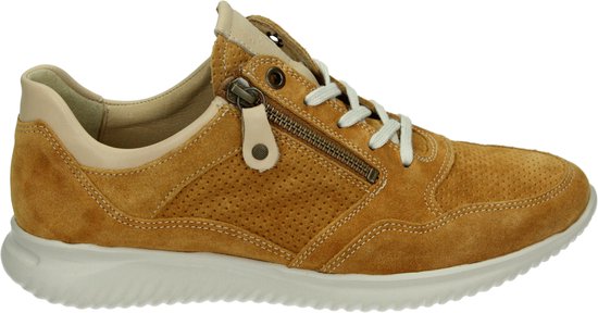 Hartjes Vrouwen Suède Lage sneakers / Damesschoenen 112062 - Okergeel -  Maat 38.5 | bol.com