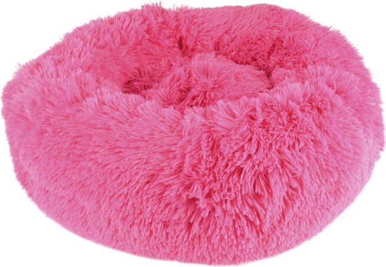 Flamingo - Hondenmand Krems - Rond - Roze - 50 x 50 x 25 cm