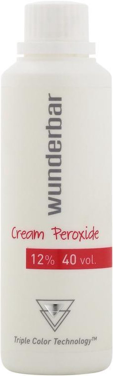 Wunderbar Cream Developer | Oxydant-creme  12% 40 vol 120ML - Wunderbar