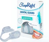 Sleepright Select-Comfort Knarsbitje | Zelf instelbaar - maat XS t/m XL | Gebitsbescherming tegen Tandenknarsen / Bruxisme | Direct te gebruiken voor elke gebitsmaat | Made in USA