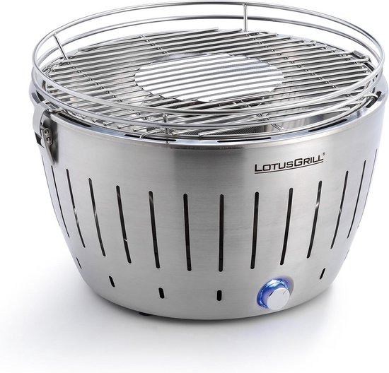 LotusGrill Classic Tafelbarbecue - Ø350mm - rvs van Lotus. — afbeelding 3