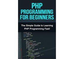 Omslag van PHP Programming For Beginners