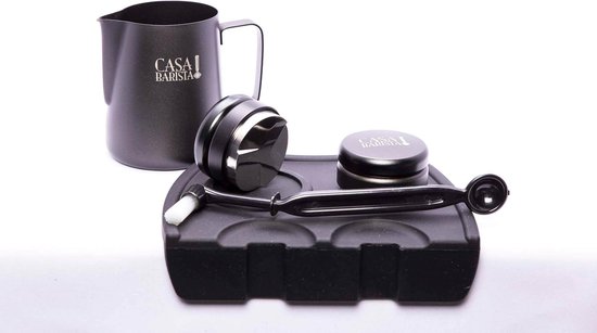 Casabarista Toolset Advanced - Barista-accessoires - Tamper - Barista  Melkkan 600ml -... | bol.com