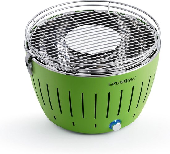 LotusGrill Classic Tafelbarbecue - �0mm - Groen van LotusGrill — afbeelding 2