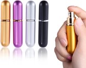 Mini Parfum Flesje 5 stuks- navulbaar| Travel Formaat Navulbare Parfum Verstuiver-Lipstick Formaat/ LOUZIR