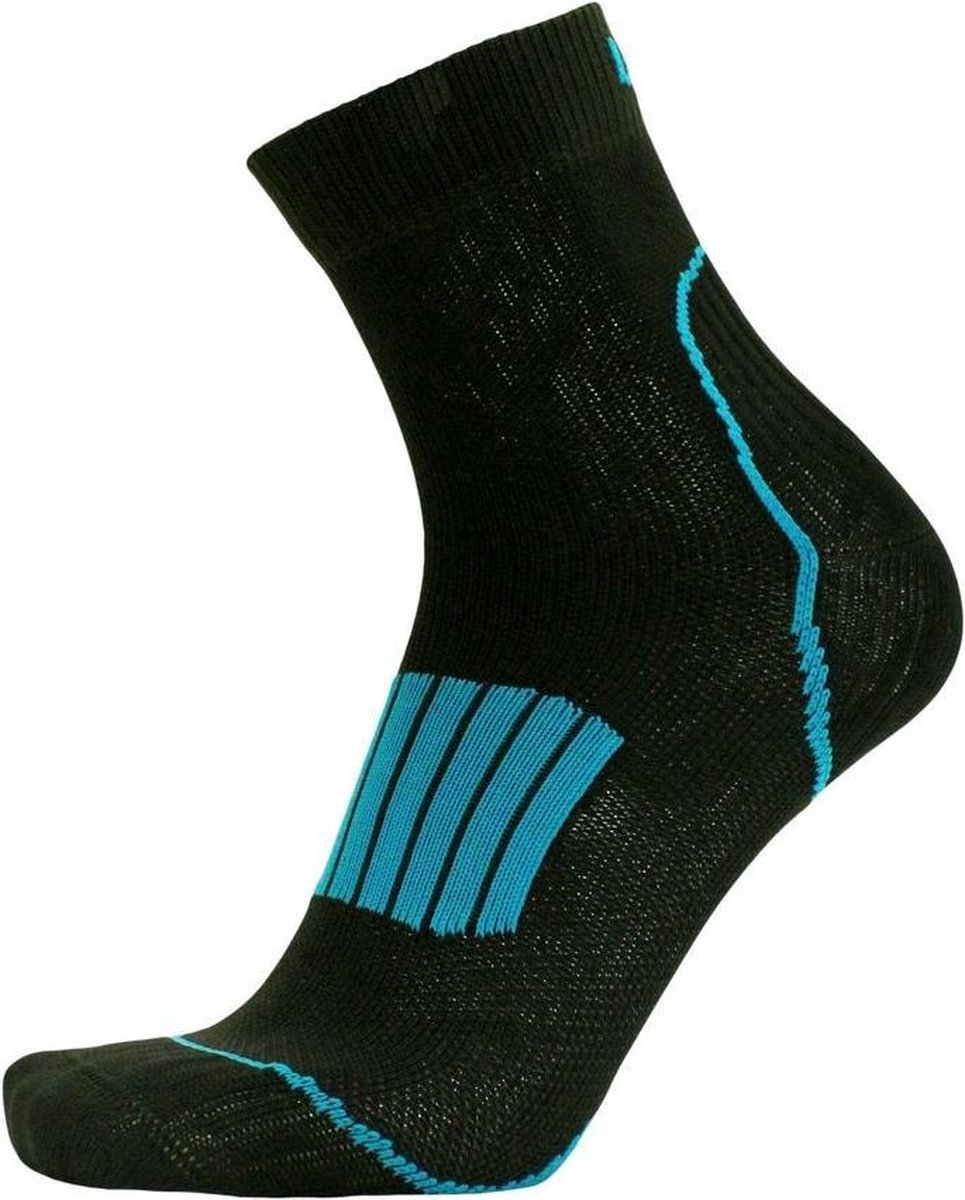 UphillSport - 2-Pack - Multi Sport Sokken - Droog Koel Fit - Heren / Dames - zwart / blauw - 39-42 - 8396