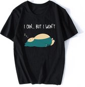 Pokemon Shirt - I Can But I Wont - Maat M