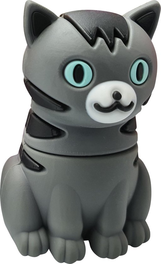 Ulticool USB-stick Kat Poes - 8 GB - Dieren - Grijs | bol.com