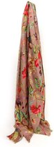 Imbarro- paradise sjaal- viscose- ecru- 180x200 cm