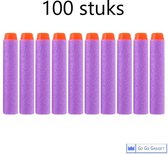 Universele pijltjes | geschikt voor nerf-n-strike speelgoedblasters | 100 stuks | paars