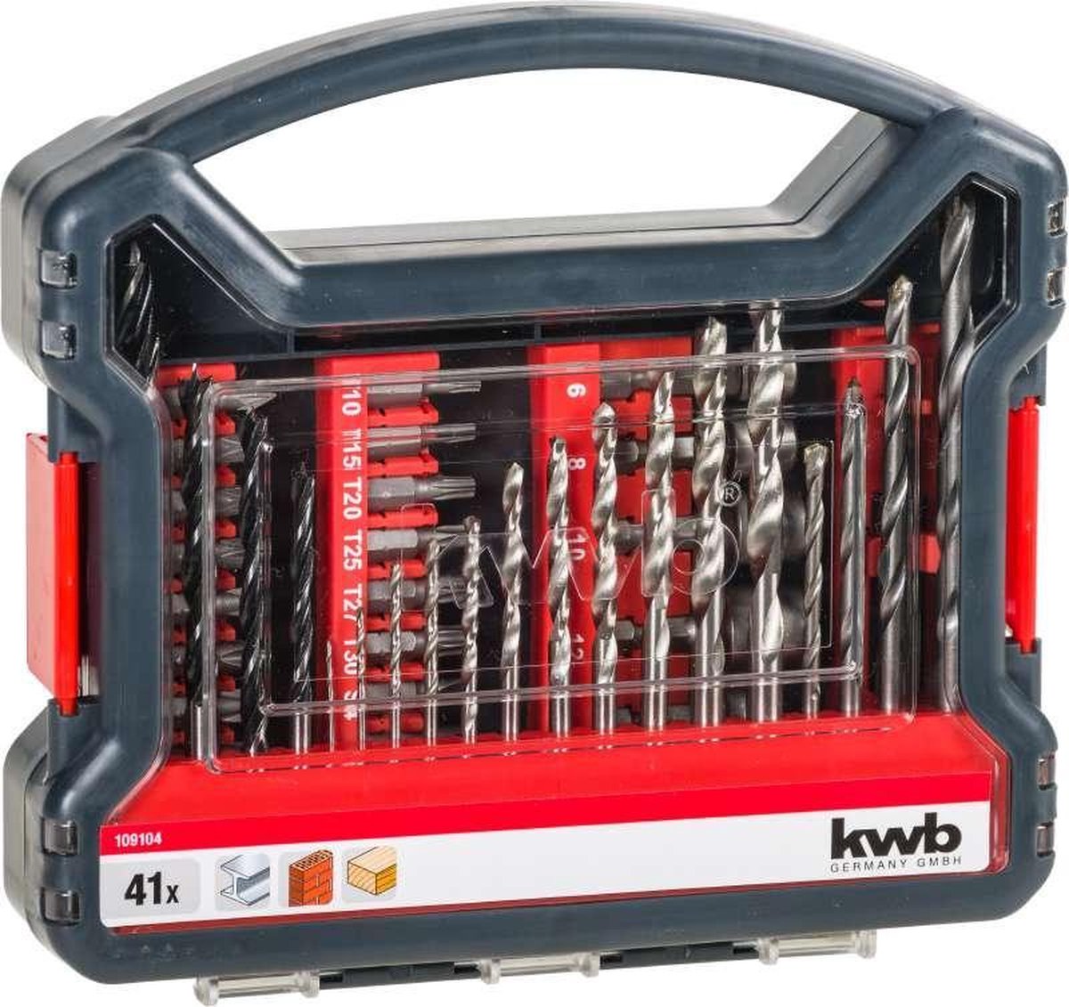 KWB Promobox Standaard 41-delige boor- en bitset thumbnail 3