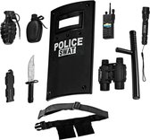 Dress up America S.W.A.T Police Accessory 10pc Set - Politie 10 Delig Set