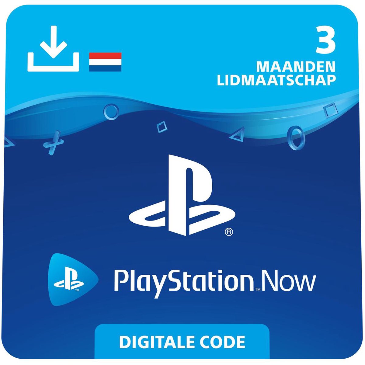 PlayStation Now: 3 Maanden Abonnement - NL