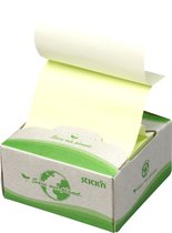 Stick'n Pop-up Z-Notes memoblok gerecycled papier 76x76mm, geel/groen, 200 memoblaadjes in dispenser