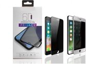 GSM-Basix Privacy Tempered Glass voor Apple iPhone 7/8 Wit