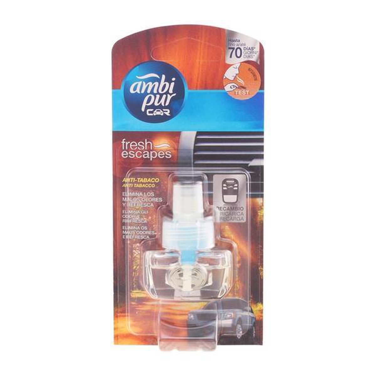 Ambi Pur Auto Clip On Refill Exotische Vruchten 3x7ML