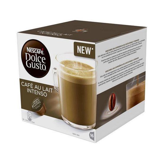 Koffiecapsules Nescafé Dolce Gusto 45831 Café Au Lait Intenso (16 uds) |  bol.com